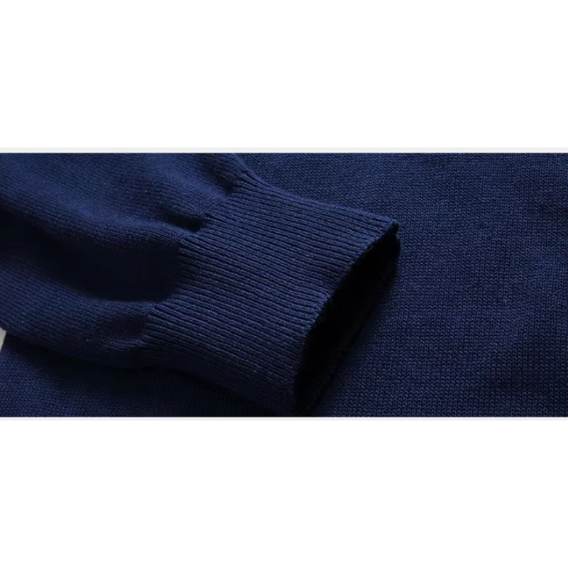 W&W Mode | Herren Strickjacke Mit Knöpfen, V-ausschnitt, Leichtes Material, Slim Fit Design
