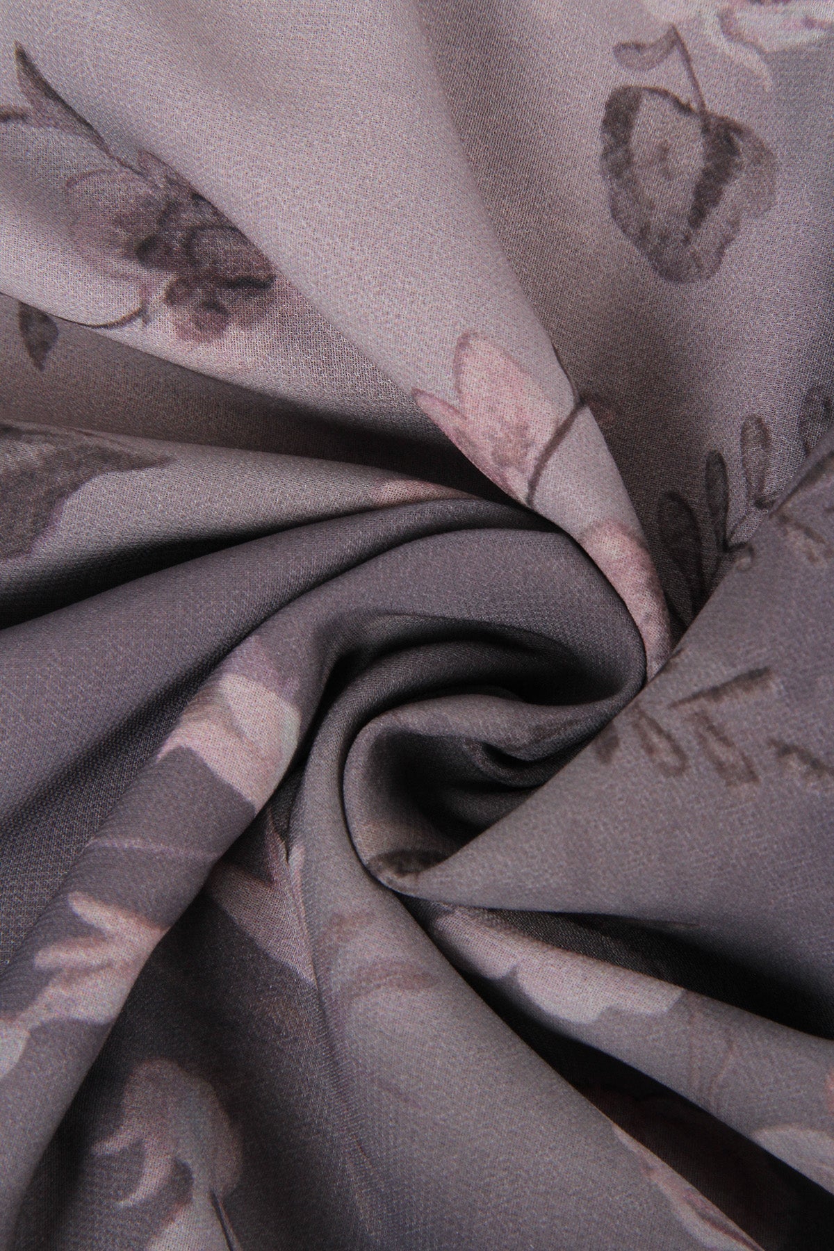 WW | Midikleid mit Blumenmuster und V-Ausschnitt