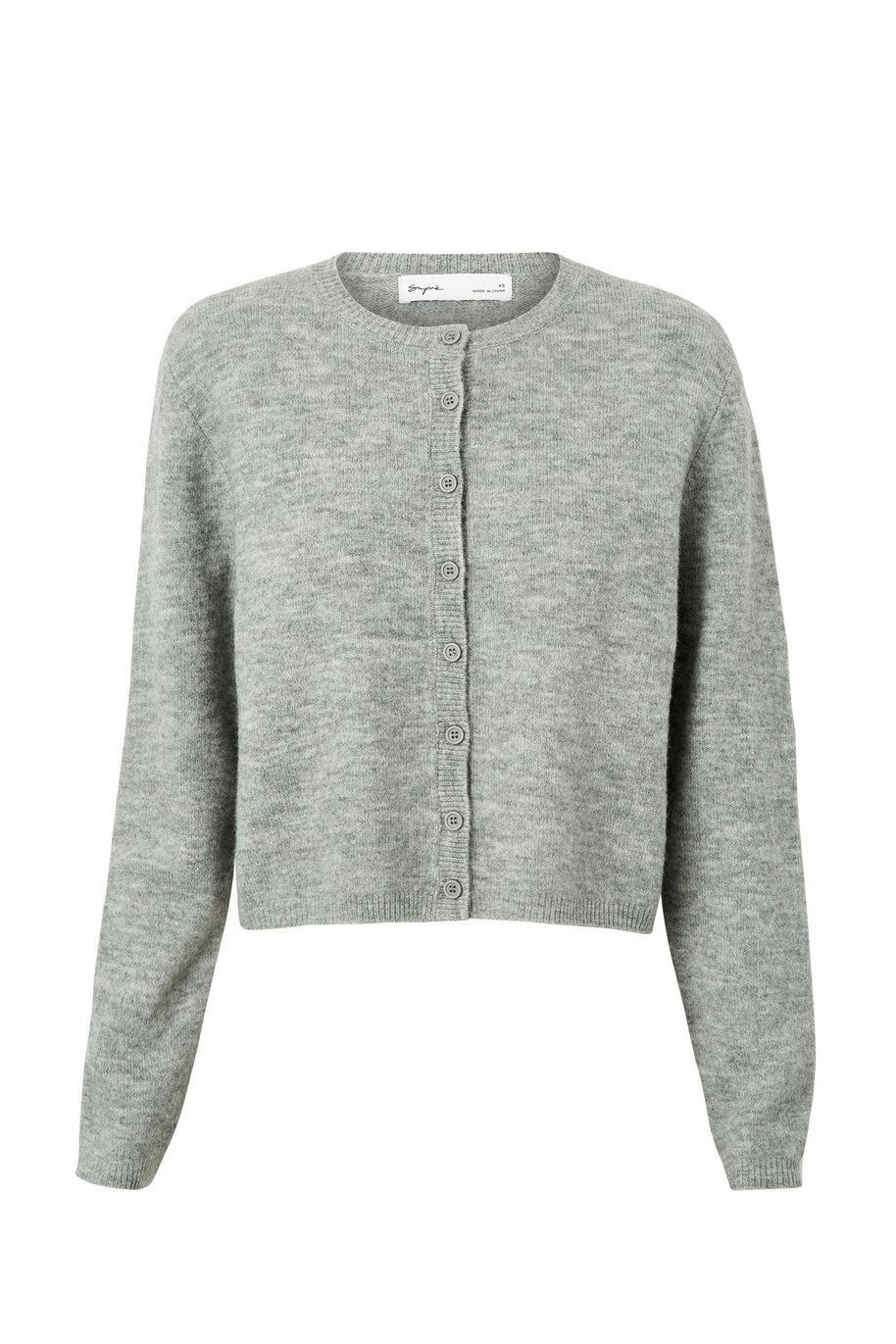 WW | Bunter Unifarbener Damen-Cardigan