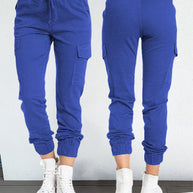 WW | Cargo-Hosen mit Gummibund in der Taille