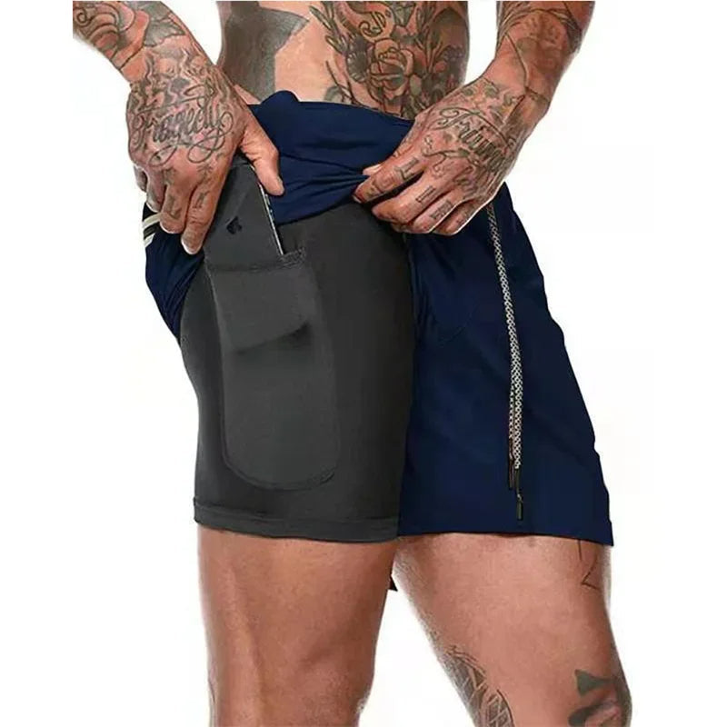 WW | 2 in 1 Sportshort Für Männer