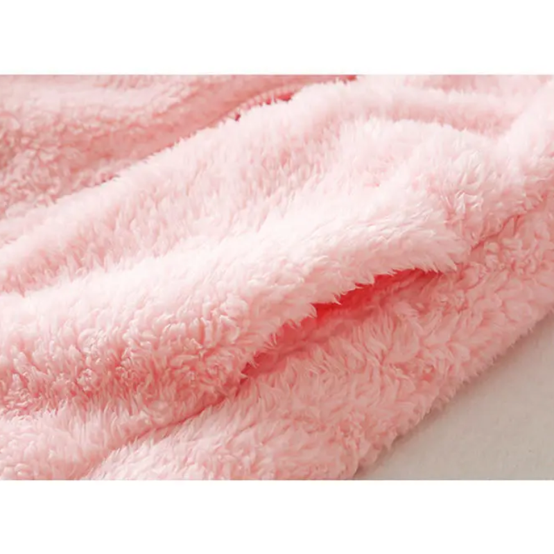 und flauschige Jacke mit Reißverschluss, Fleeceweste