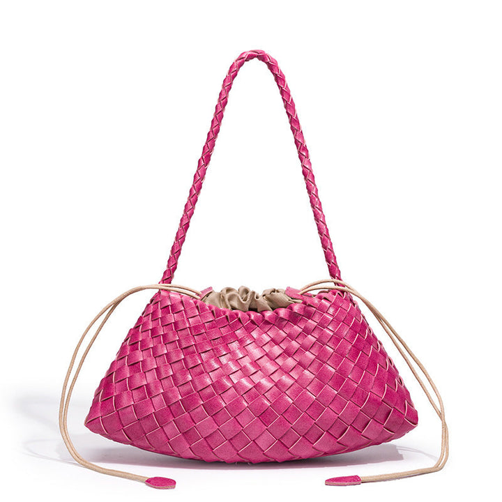 W&W Mode | Schultertasche Mit Geflochtenem Design