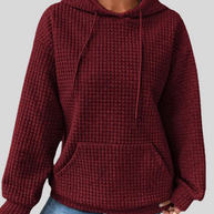 WW | Damen Pullover Hoodie mit Kordelzugkapuze