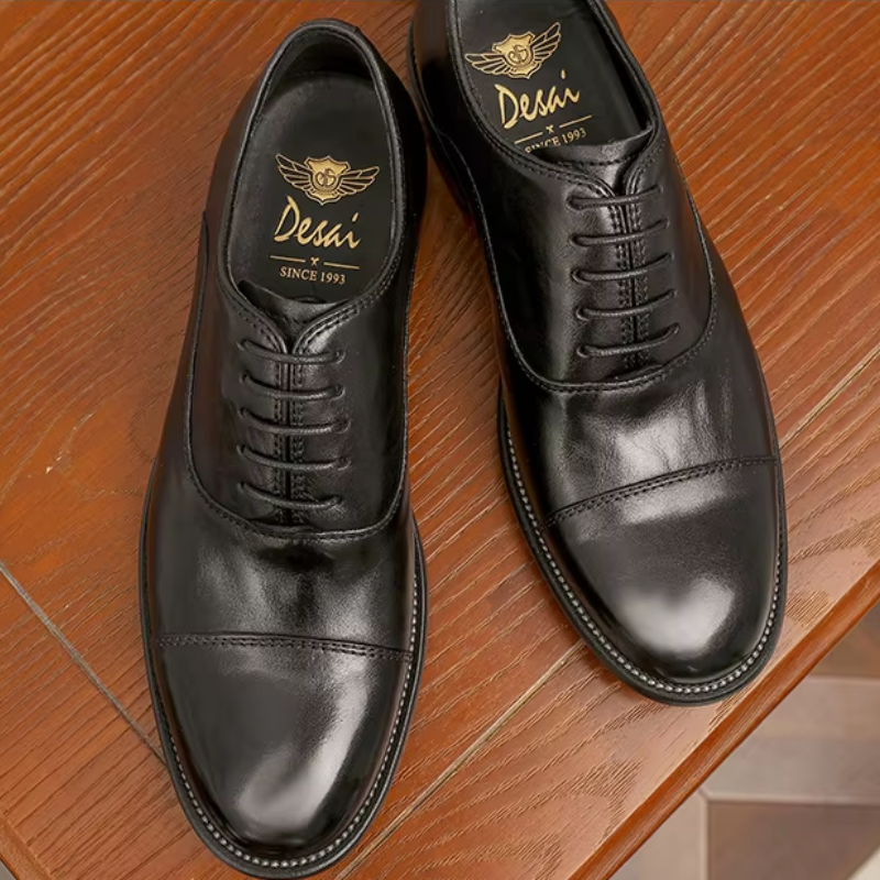 W&W Mode | Elegante Leder Herrenschuhe Mit Schnürung Und Klassischem Design