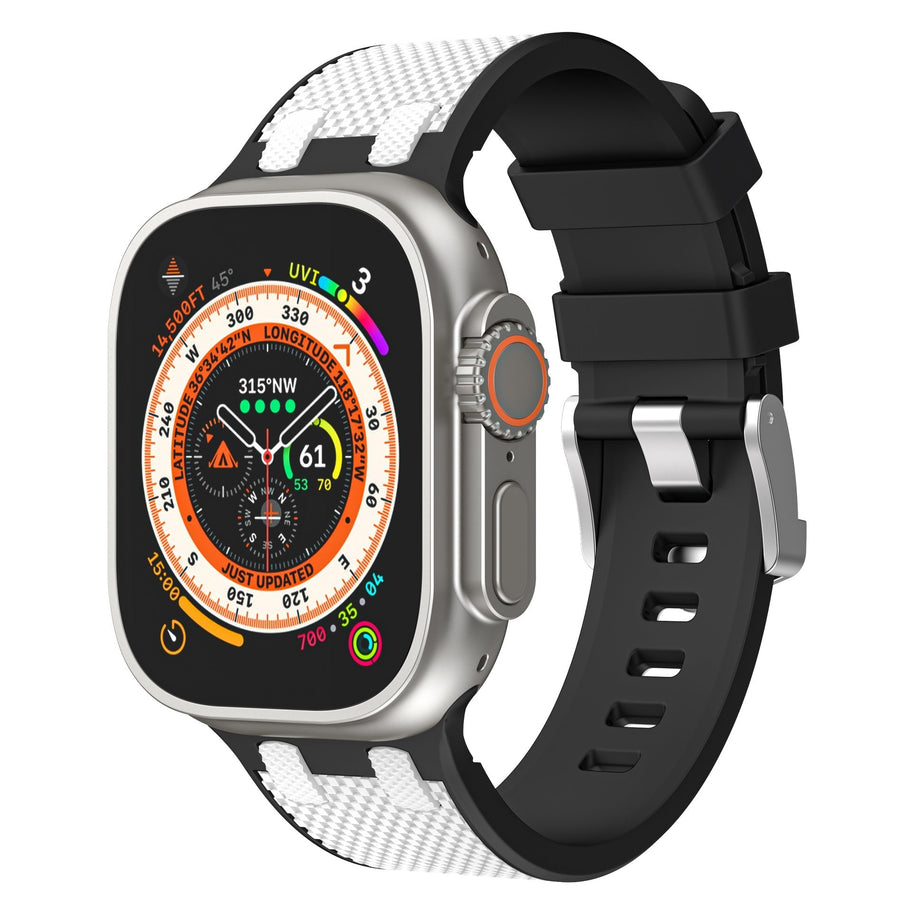 WW | Doppelte Farblich Passende Silikonband Für Apple Watch