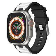 WW | Doppelte Farblich Passende Silikonband Für Apple Watch