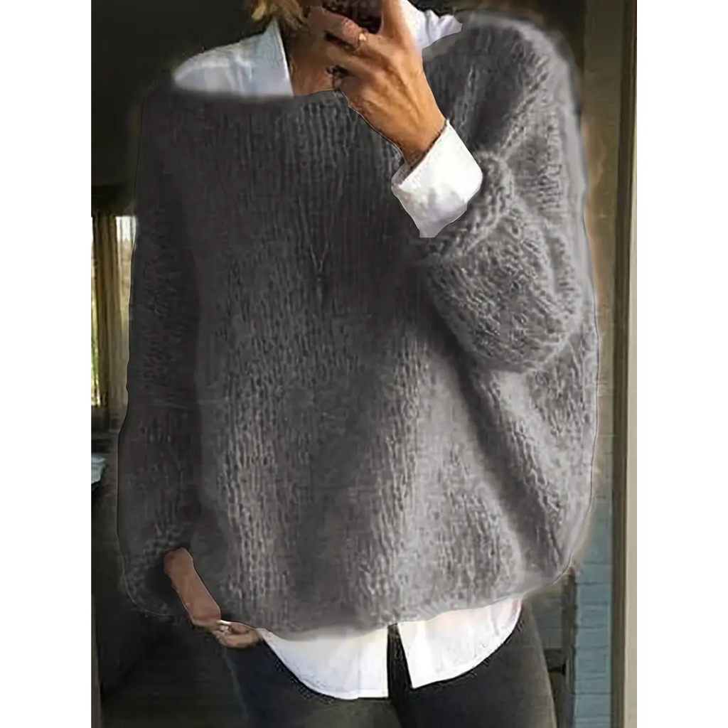 WW | Pullover Damen Strick Casual mit Langen Ärmeln