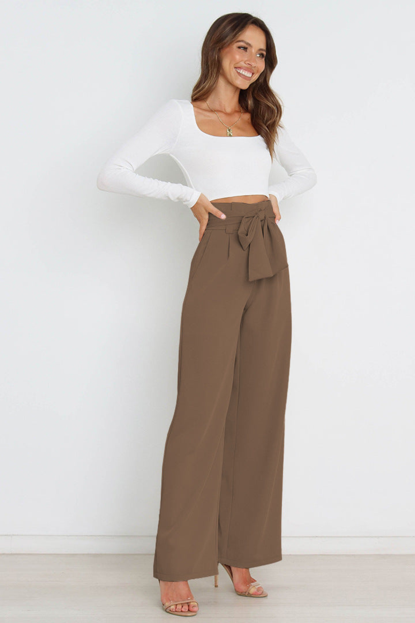 WW | Leinenhose Für Frauen Lang