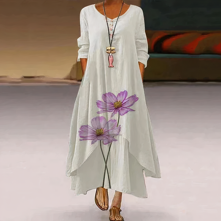 W&W Mode | Elegantes Mode Baumwollkleid