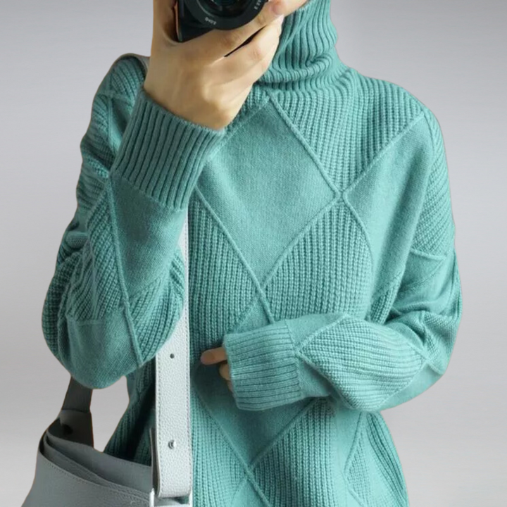 W&W Mode | Kaschmir Rollkragenpullover - Pullover mit luxuriösem Touch und atmungsaktiver Wärme