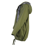 WW | Lässiger Trenchcoat Damen mit Grafischen Details und Vordertaschen