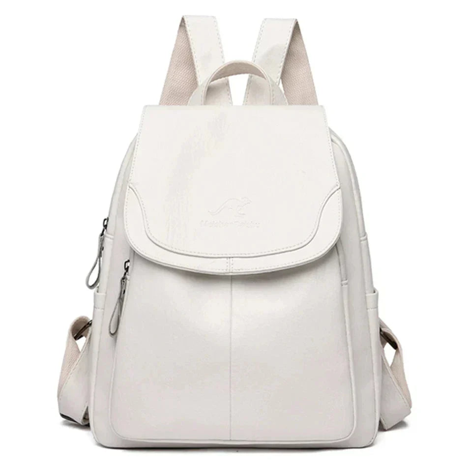 W&W Mode | Diebstahlsicherer Rucksack aus Leder