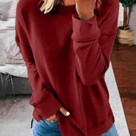 WW | Einfarbiger Damen Sweatshirt