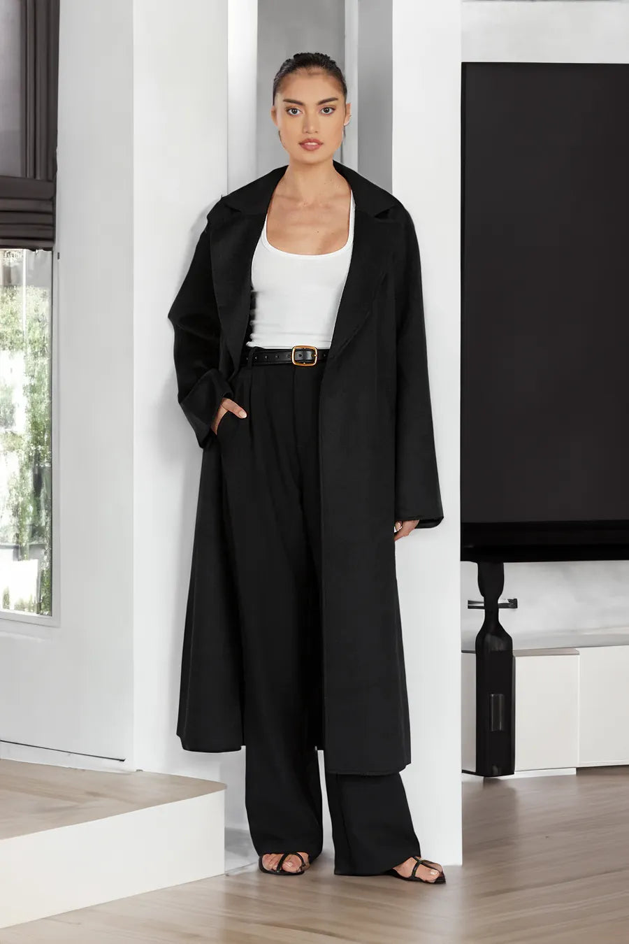WW Trenchcoat | Stilvoller langer Damen-Trenchcoat im Oversize-Stil