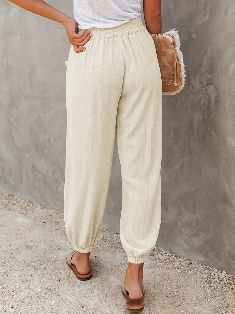 W&W - Lange Hose mit hoher Taille
