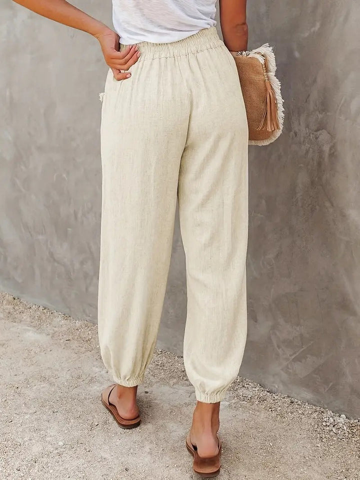 W&W Mode - Lange Hose mit hoher Taille