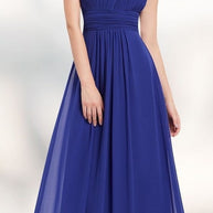 Damen Maxikleid mit höchster Eleganz und feinen Spitzenapplikationen WW