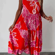 Ärmelloses Kleid für Damen