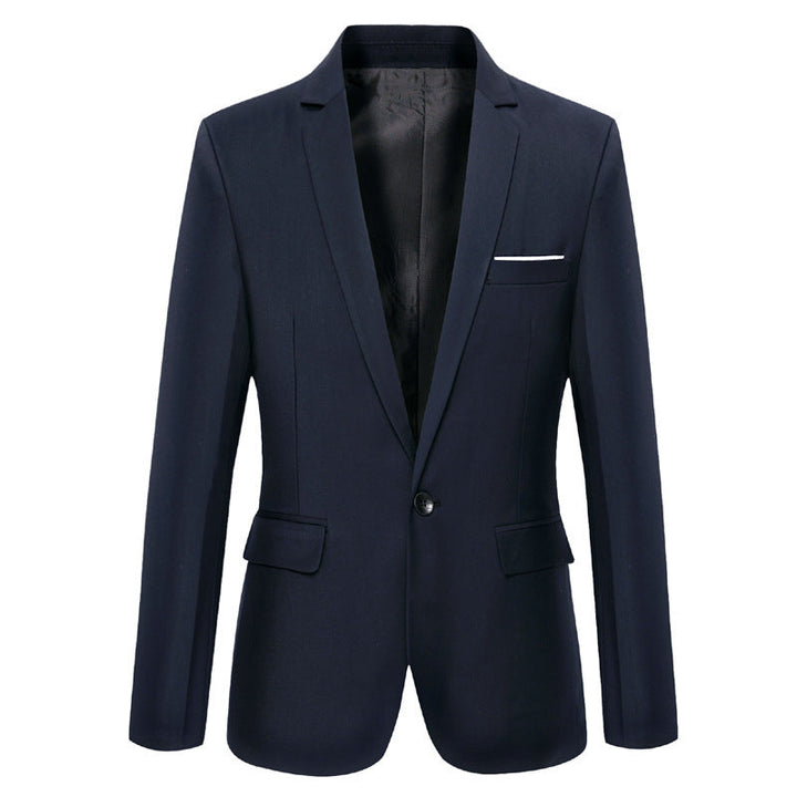 W&W Mode | Klassischer Blazer in Schmaler Passform Für Herren