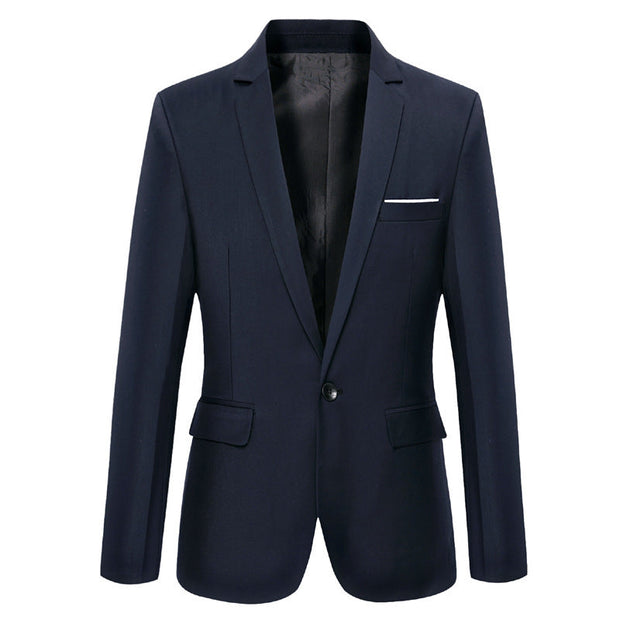 WW | Klassischer Blazer in Schmaler Passform Für Herren