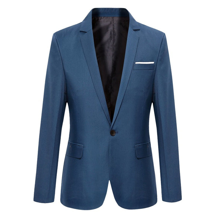 W&W Mode | Klassischer Blazer in Schmaler Passform Für Herren