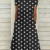 WW | Midi Kleid mit Polka Dots für Frühling/Sommer
