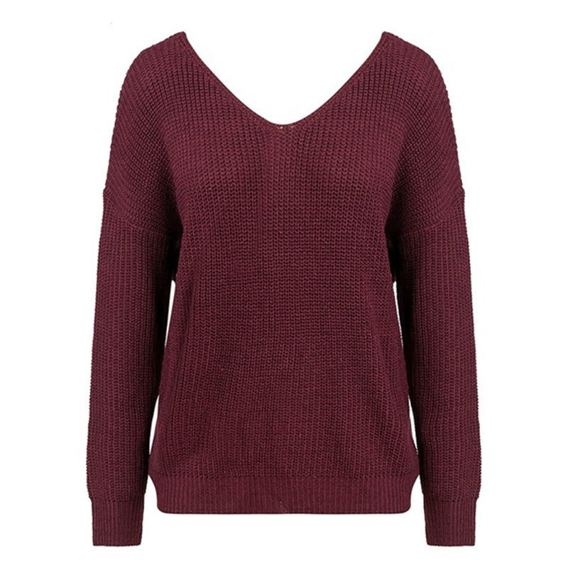 Damen Strickpullover mit Twist-Detail und Perlenbesatz WW