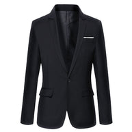WW | Klassischer Blazer in Schmaler Passform Für Herren