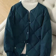 Leichtgewicht Entendaunen- und Baumwolljacke