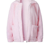 WW | Damen Fleece Sweatshirt Mit Breitem Kragen