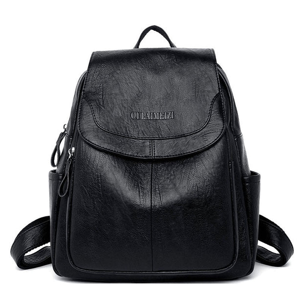 WW | Weinlese Leder Damen Rucksack