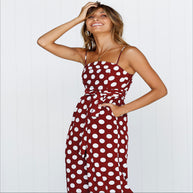 Damen Jumpsuit mit weitem Bein und dekorativem Bindegürtel WW