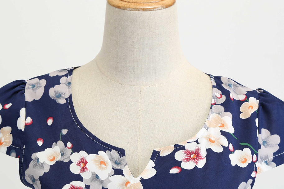 WW | Damenkleid für Hochzeitsgäste mit weitem Saum