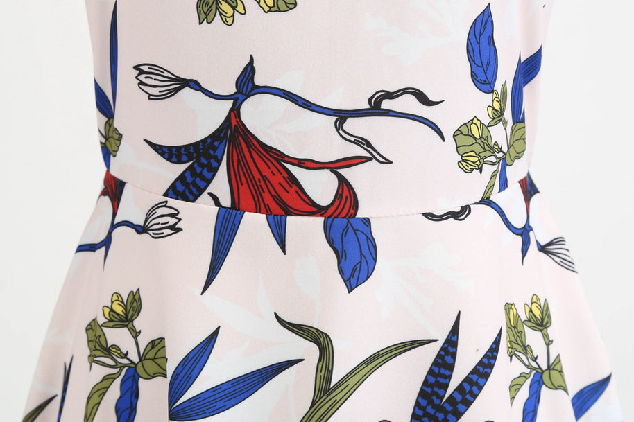 WW | Damenkleid für Hochzeitsgäste mit weitem Saum