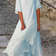 WW | Schicke Eleganz Blockschlitzkleid
