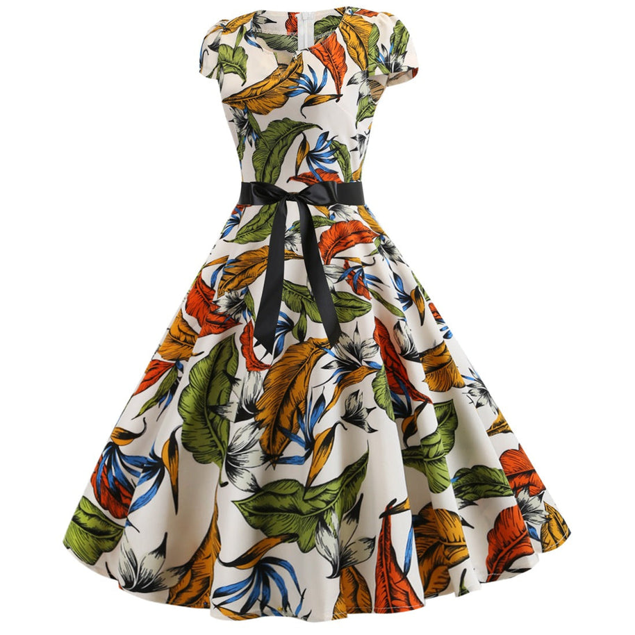 WW | Damenkleid für Hochzeitsgäste mit weitem Saum