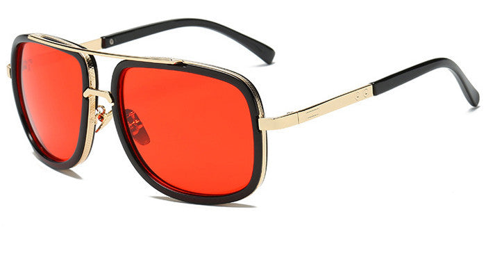 W&W Mode | Luxus Herren Sonnenbrille Mit Quadratischem Rahmen