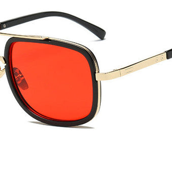 WW | Luxus Herren Sonnenbrille Mit Quadratischem Rahmen