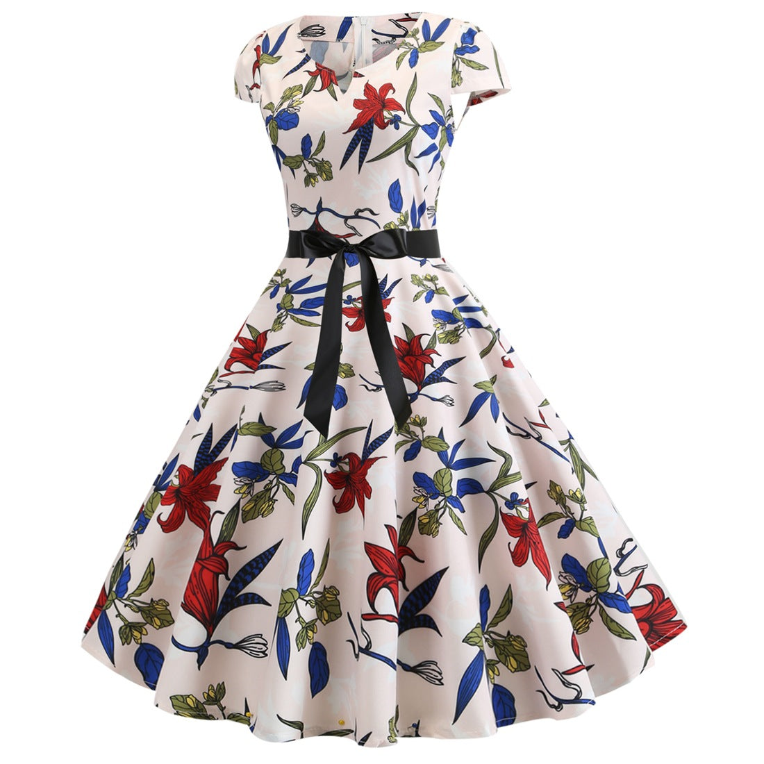 WW | Damenkleid für Hochzeitsgäste mit weitem Saum