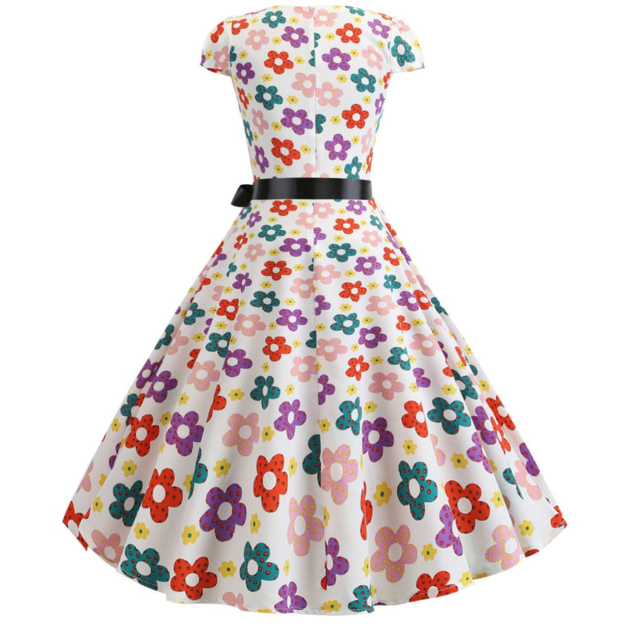 WW | Damenkleid für Hochzeitsgäste mit weitem Saum