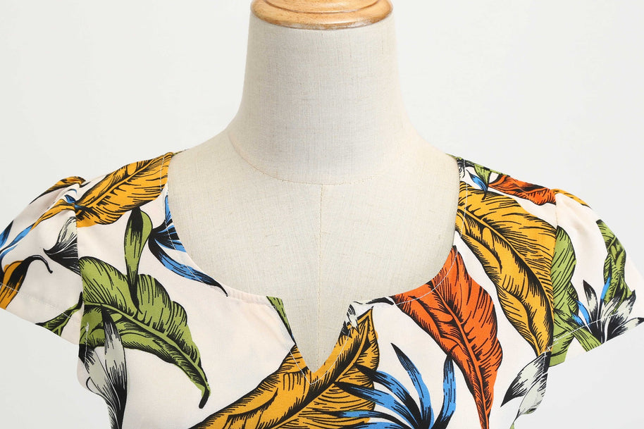 WW | Damenkleid für Hochzeitsgäste mit weitem Saum