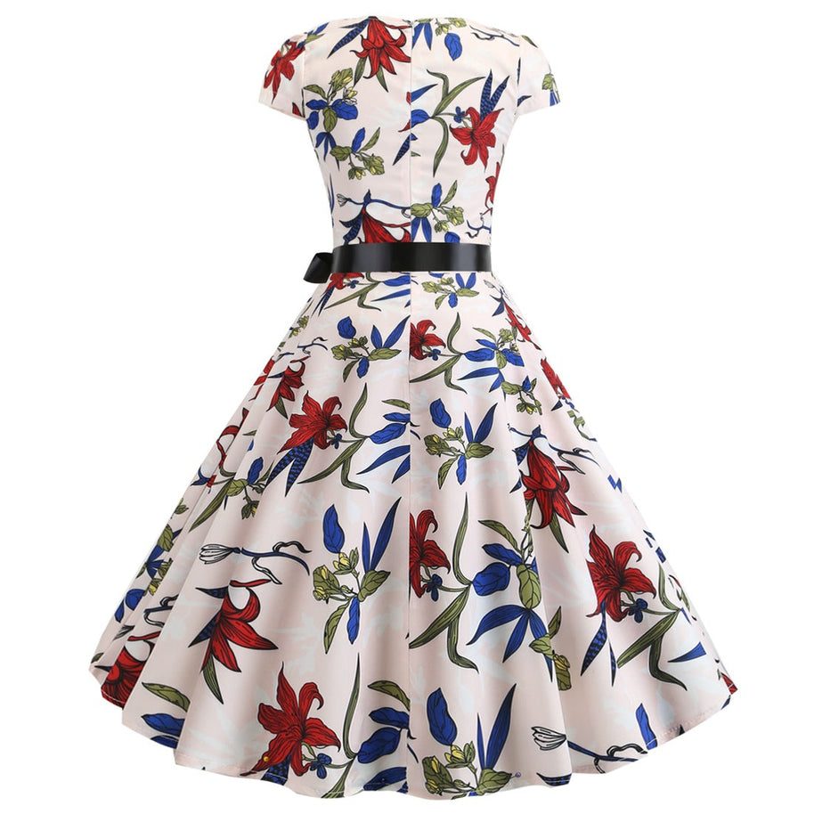 WW | Damenkleid für Hochzeitsgäste mit weitem Saum