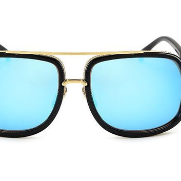 WW | Luxus Herren Sonnenbrille Mit Quadratischem Rahmen