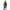Damen Bequemer Hoodie mit Stehkragen und gepolstertem Oberteil WW