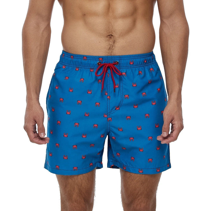 W&W Mode | Atmungsaktive Badeshorts mit Funky Print für Männer