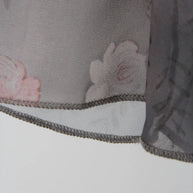WW | Midikleid mit Blumenmuster und V-Ausschnitt