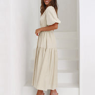 WW | Kleid mit Puffärmeln Für Frauen