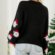 WW | Casual Pullover Mit Weihnachtsdruck Damen