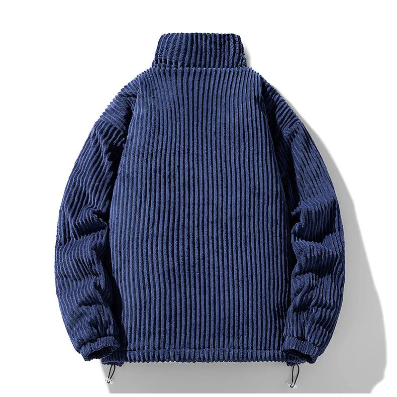 W&W Mode | Gestepptes Cord-Samt-Jacke – Stil & Komfort Für Damen